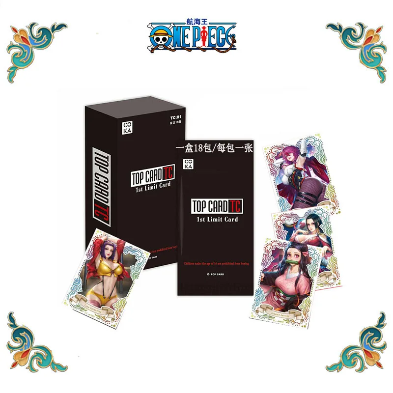 

Original ONE PIECE Game Card Nami Demon Slayer Hidden Card Cute Action Figure Cards Game Kids Toy Gifts Collection