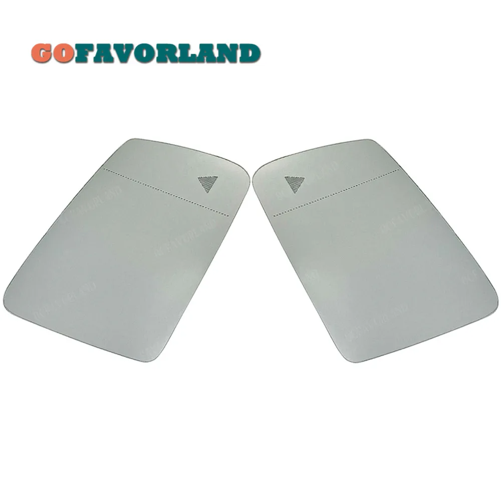 Пара передних левых и правых зеркальных линз для слепых зон 2128102221 2128102921 для Mercedes-Benz C E-class W204 E-class Coupe