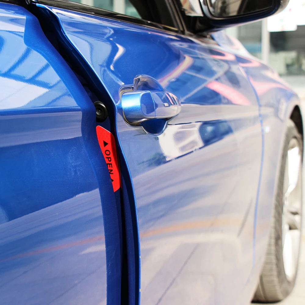 Защитная открытая фотовспышка для двери автомобиля наклейка отражателя skoda yeti