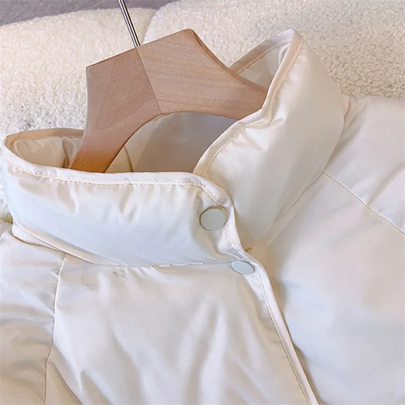 2024 новые корейские зимние парки женские короткие пуховые стеганые куртки