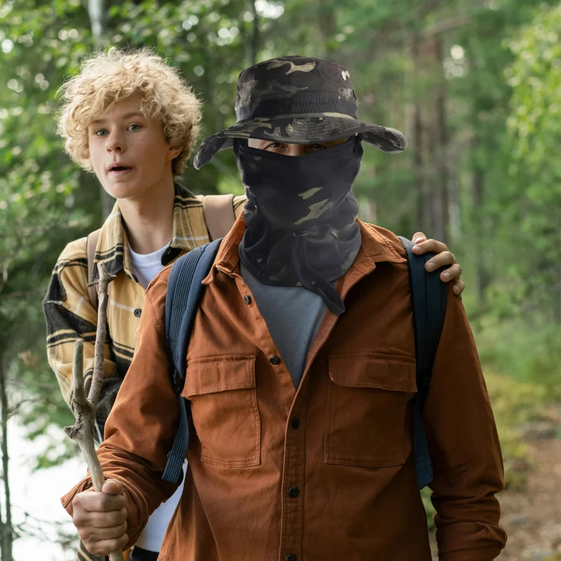 Головной убор с капюшоном для мужчин многофункциональная Съемная Балаклава