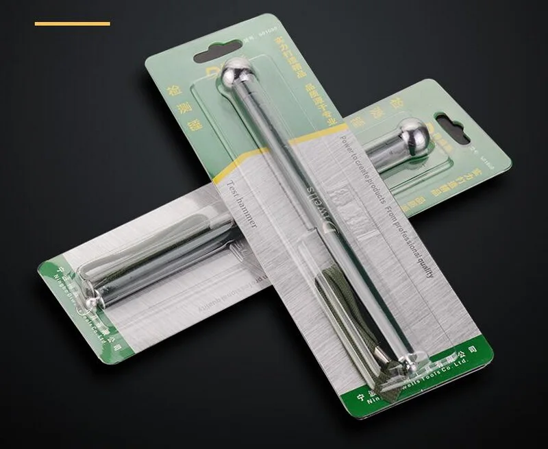 

Hammers Empty Drum Hammer Room Test Rod Inspection Room Tools Metel Test Multi-functional Self Defense