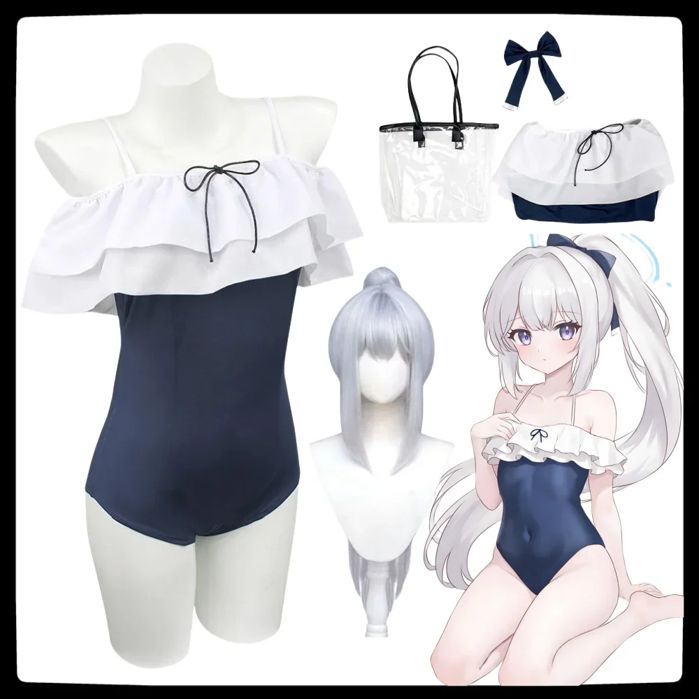 Костюм для косплея Tsukiyuki Miyako Project MX из игры Голубой архив