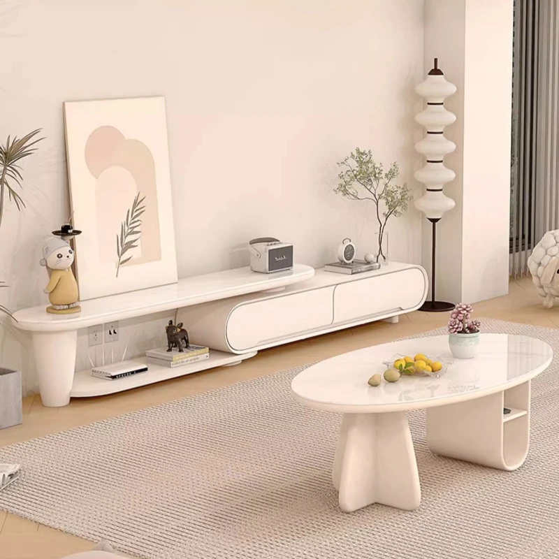 Lowboard ТВ Мебель середины века Гостиная Развлекательный блок Роскошный контроллер