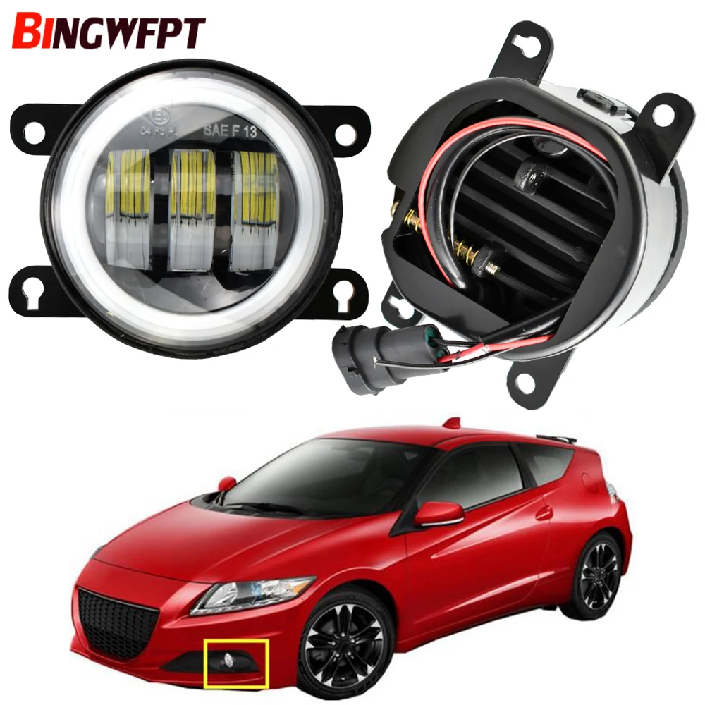 

Для Honda CR-Z CRZ 2013 2014 2015 Стайлинг автомобиля H11 Светодиодный ная лампа лм противотумансветильник ангельские глазки DRL дневные ходосветильник 12 В