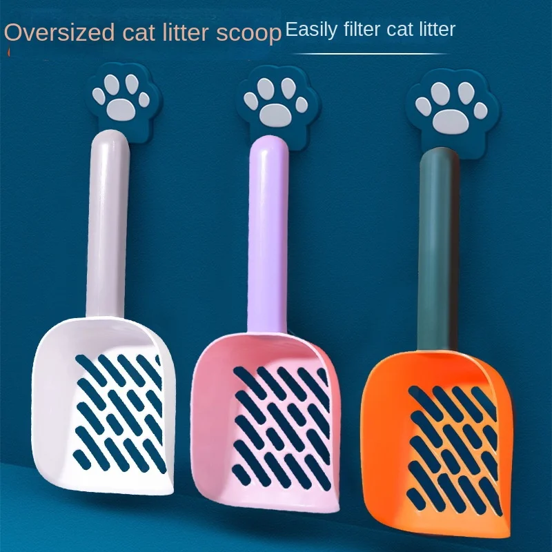 

Лопата для кошачьего туалета, большая шероховатая Лопата 27 см, принадлежности для чистки, пластиковый наполнитель для кошек