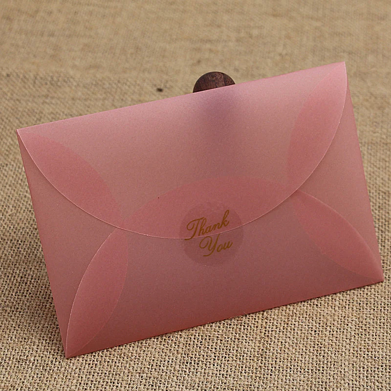 Полупрозрачные конверты HUALIWEN для открыток