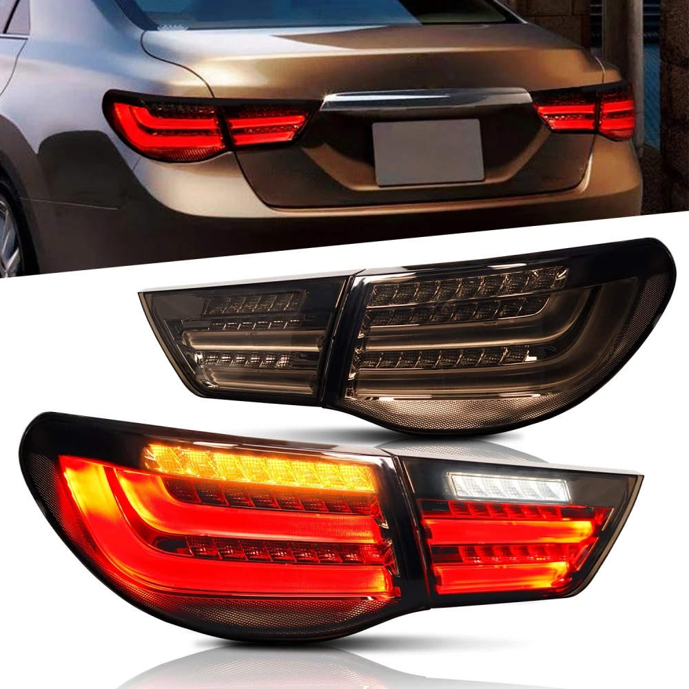 

Car LED Tail light Dynamic Turn Singal Reversing Brake Light For Toyota Reiz 2010 2011 2012 2013 DRL LED Taillights Assembly