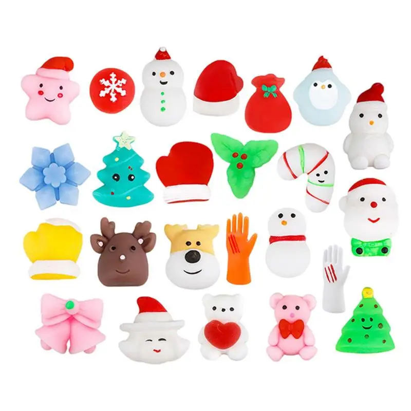 

Christmas Advent Calendar 2022 24 Pcs Christmas Theme Squishy Toys For Kids Countdown Calendar Surprise Christmas Gifts Sensory