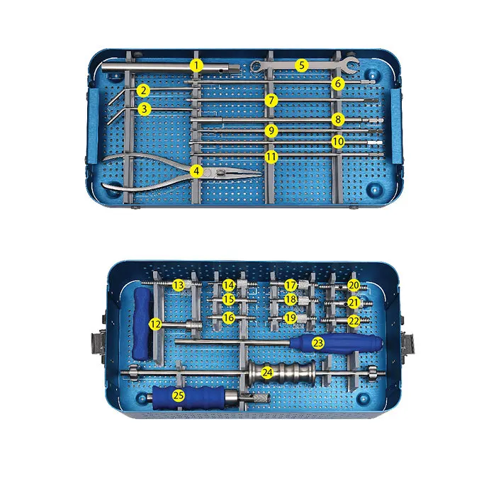

new design orthopedic surgical interlocking nail intramedullary nail removal instrument set