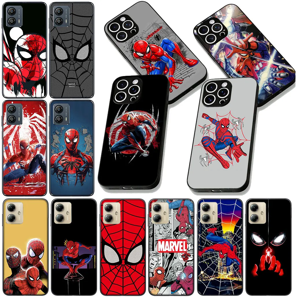 Для Samsung Galaxy S22 S21 S20 FE Ultra Plus A35 A36 A55 A26 A33 A34 A56 Чехол для телефона Spider Marvel Man SpiderMan Защитный чехол (art.: 3920d23dcbc62) - 3920d23dcbc62