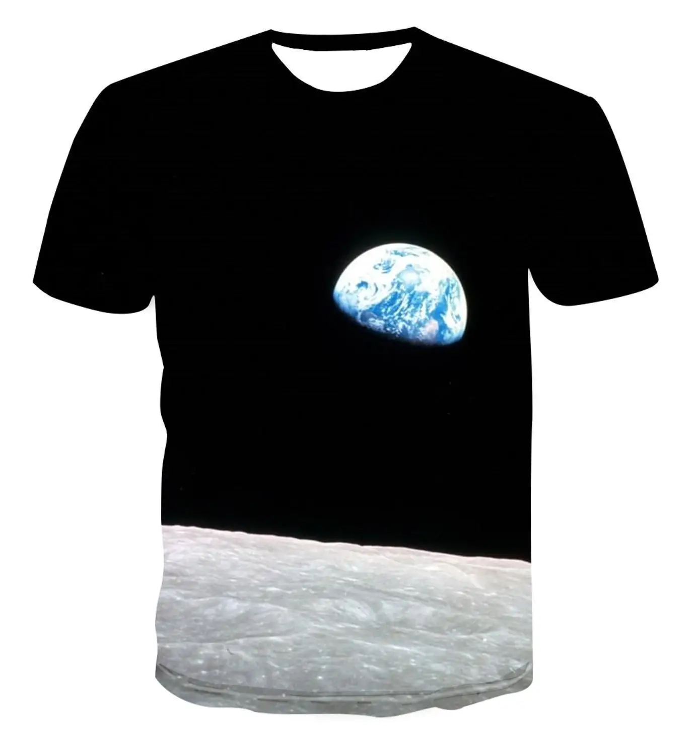 

2022 Hot Sale 3D Men's T-Shirt Creative Fashion Landscape Color Map Summer Casual Short Sleeve Printed Top Large Size 6XL