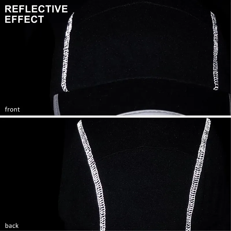 Флисовая Бейсболка Унисекс Складная Зимняя Шапка Gadiemrens С Двусторонними Ушками