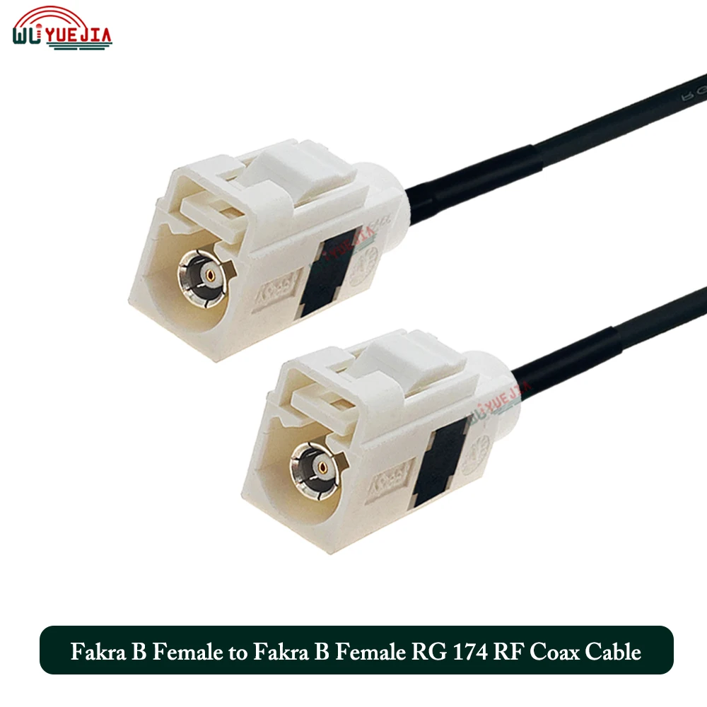 Fakra RG-174 Fakra A/B/C/D/E/F/G/H/I/K/Z разъем «мама-мама» 50 Ом RF коаксиальный кабель для автомобильных радиочастотных систем