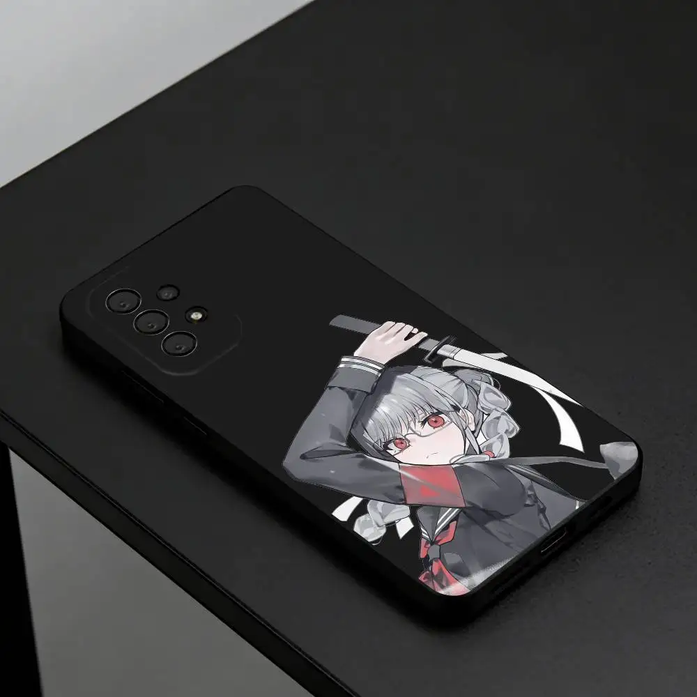 Чехол для телефона Peko Pekoyama Danganronpa для Samsung S26, S25, S24, S23, S22, Plus, черный корпус. (art.: 3920dd05dee23) - 3920dd05dee23