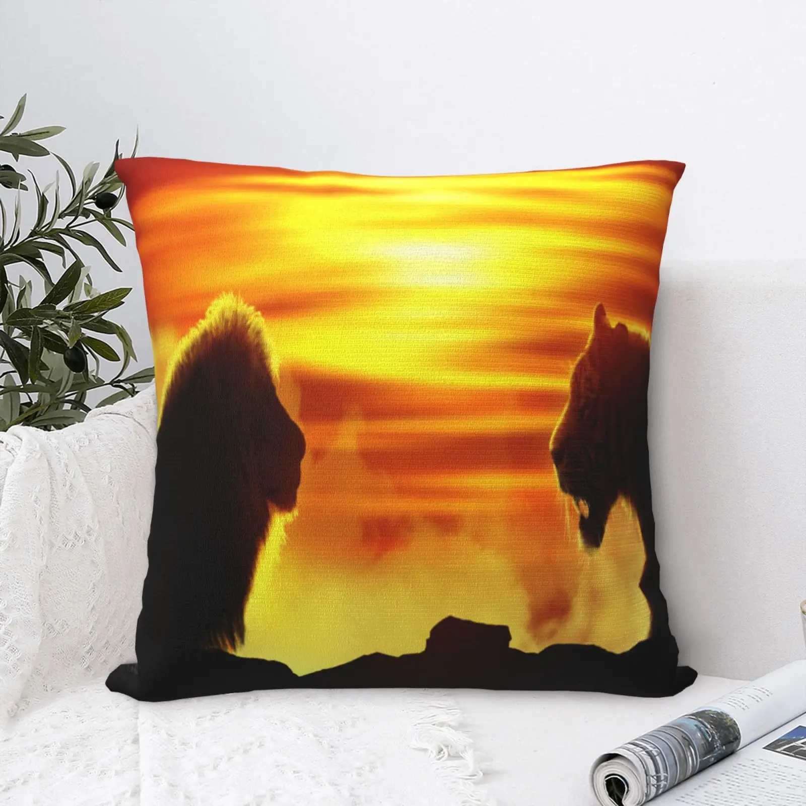 

Tiger Lion 3 Pillow Case Decorative Pillows For Sofa Dakimakura Anime For Sofa Kawaii Decorative Pillows For Sofa Pillow Cases