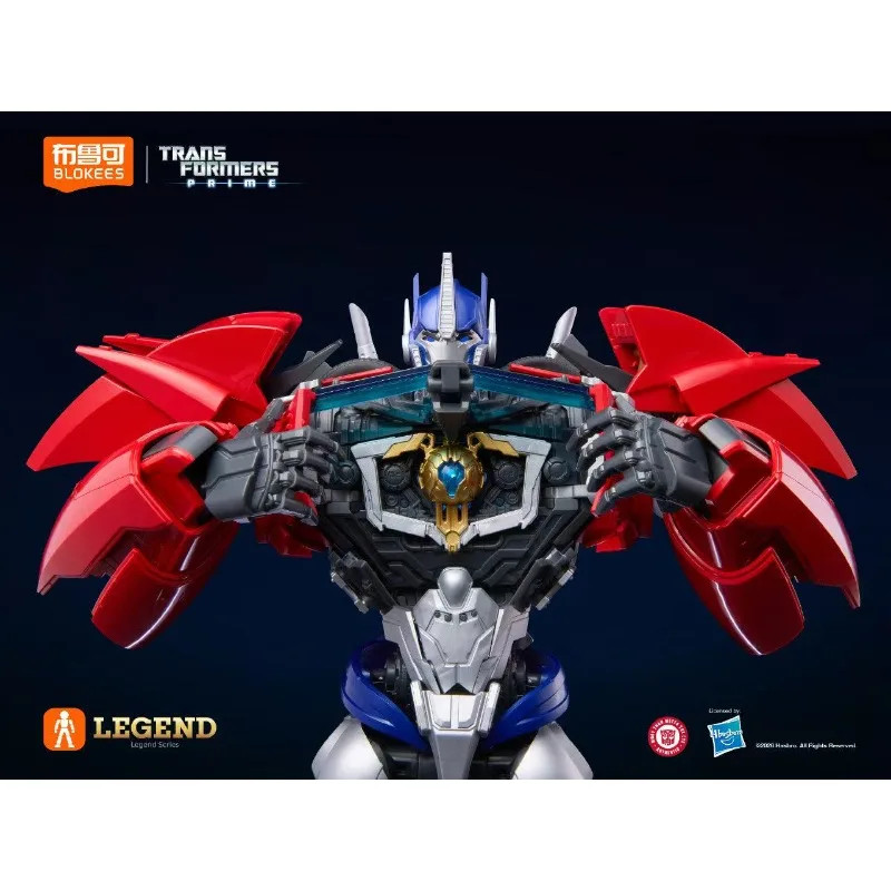 Фото В наличии: BLOKEES Legends Class - Трансформируемая игрушка TFP Оптимус Прайм, коллекционная модель, украшение, подарок №4