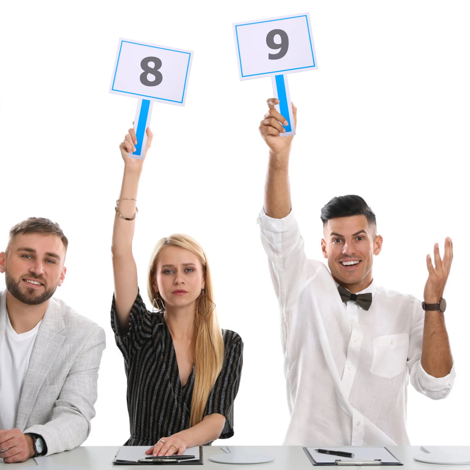 

Перезаписываемые доски, небольшие сухие стираемые доски, мини доски для аукциона, лопатки, пены