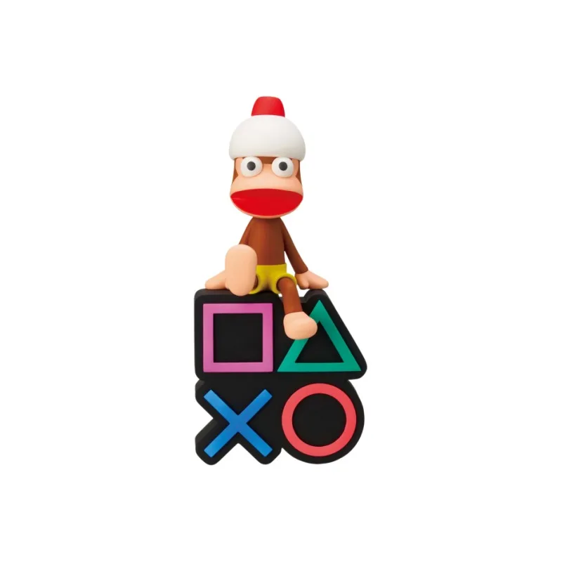 Фото В наличии Оригинальная коллекционная фигурка BANDAI BANPRESTO MONITOR TOP FIGZ Ape Escape 3 Pipo Saru, аниме-модель, игрушка, подарок WY №5