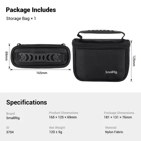 SmallRig сумка для хранения аксессуаров для камер