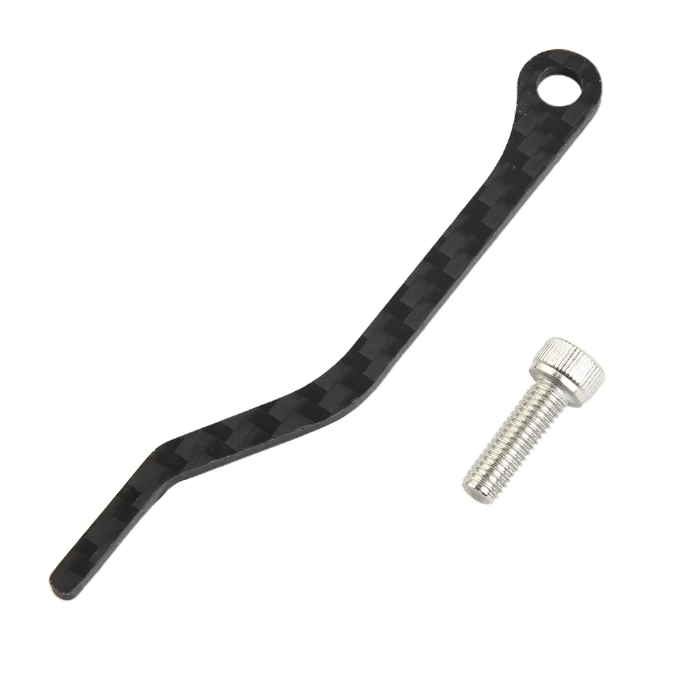 

Bicycle Bike Chain Device Chain Guide Camping Hiking 1PACK About 5.4g Anti-chain Anti-drop Black Carbon Fiber New