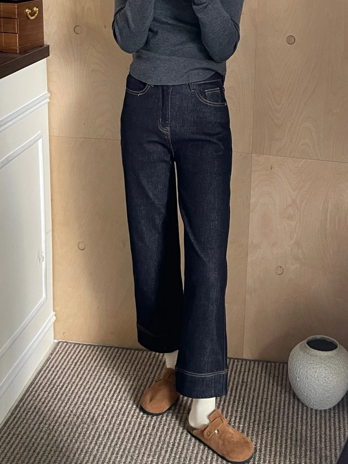 ZHISILAO толстые теплые джинсы до щиколотки женские винтажные меховые хлопковые