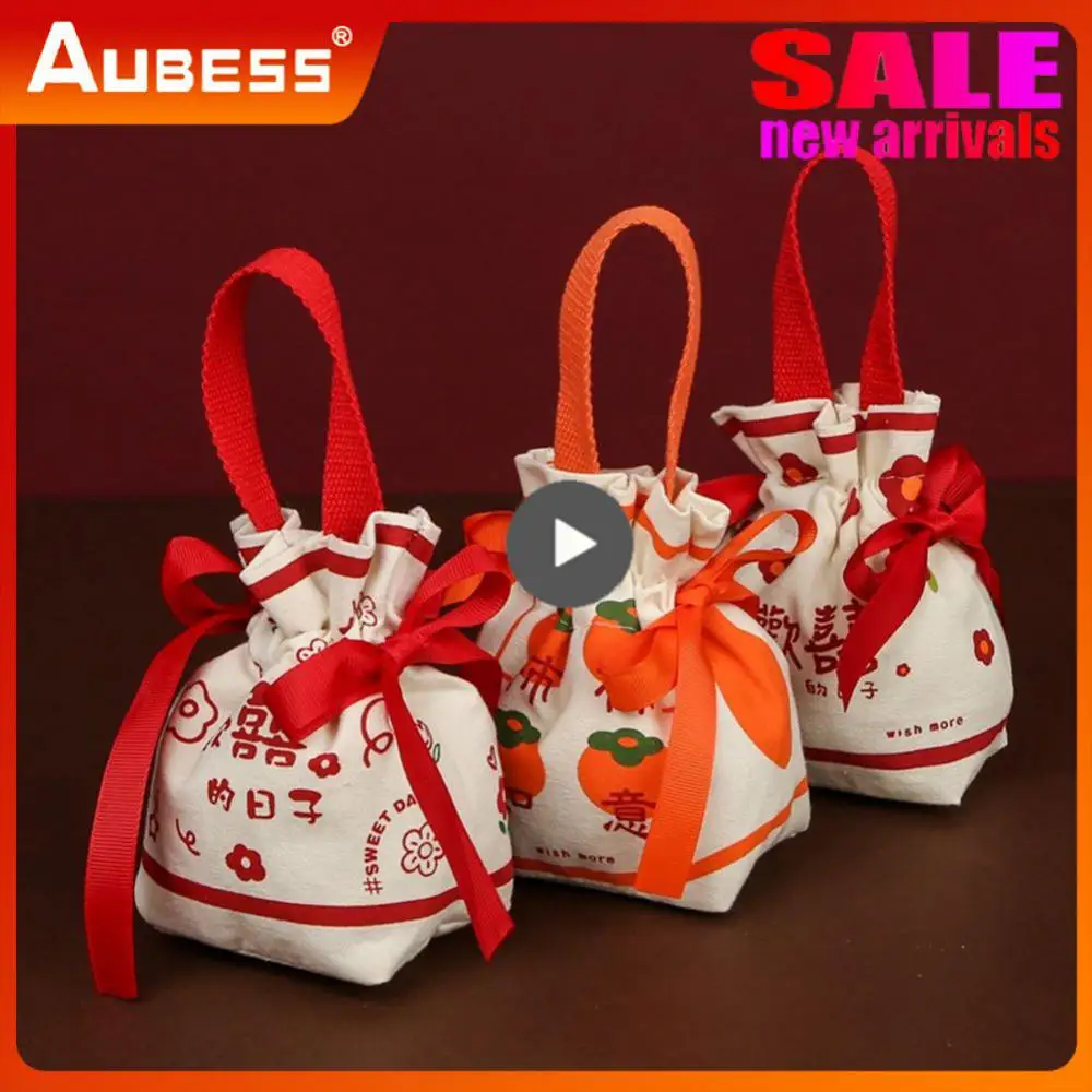 Candy Snack Wedding Chinese Gift Bag Gift Wrapping Thickened Candy Bags