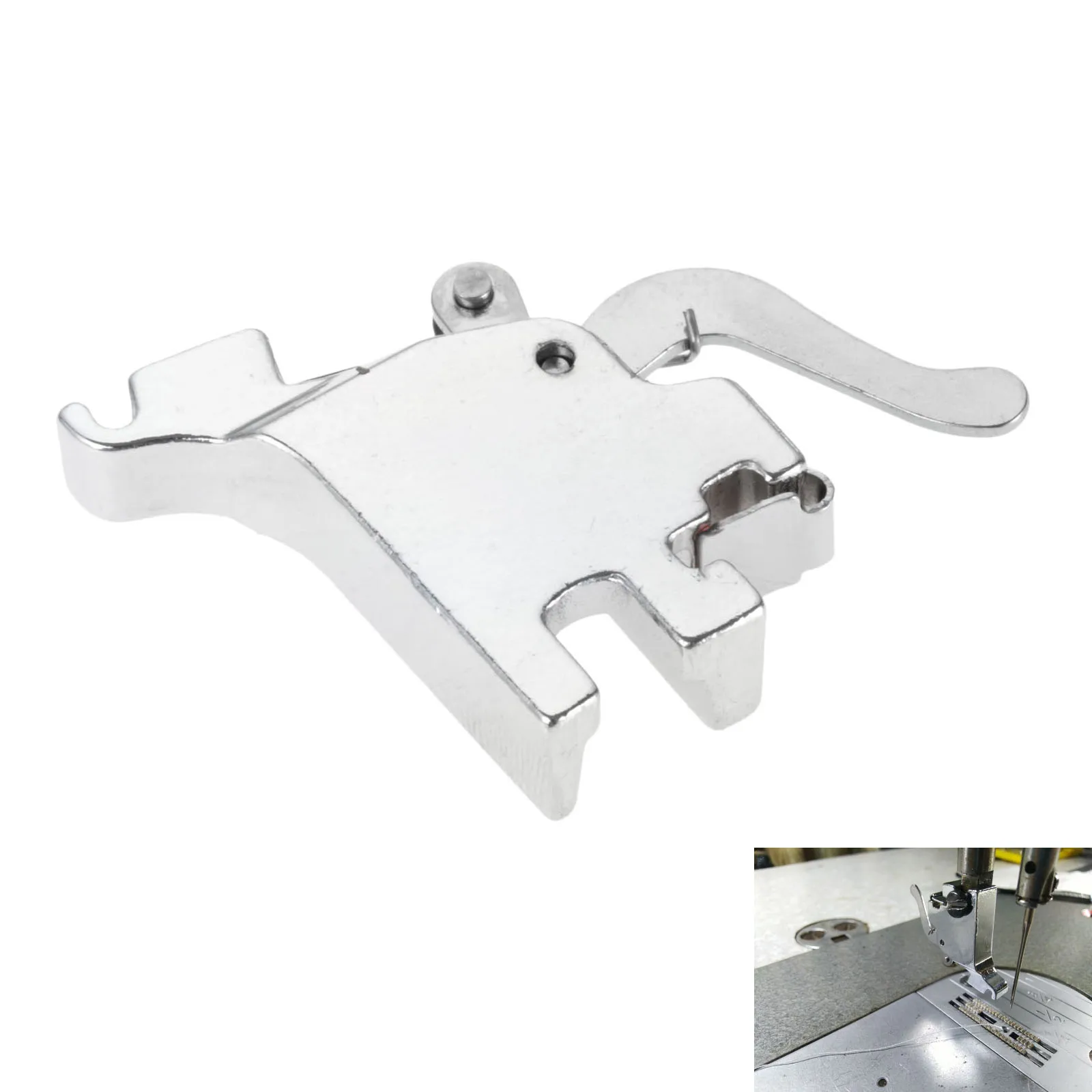 

1Pc Steel Metal High Shank Presser Foot Holder Adapter Domestic Sewing Machine Presser Foot Snap on Sewing Machines High Shank