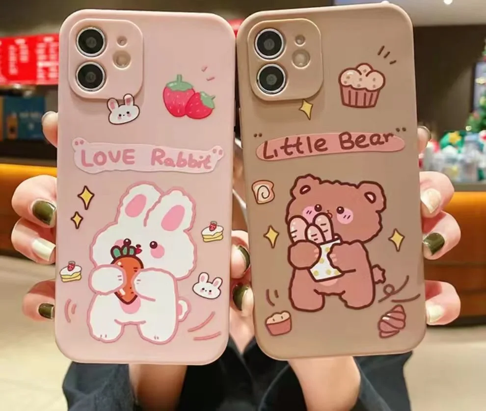 

New Korean ForvivoY85 phone case y9s lovely X20/X21/X23 cartoon y66i