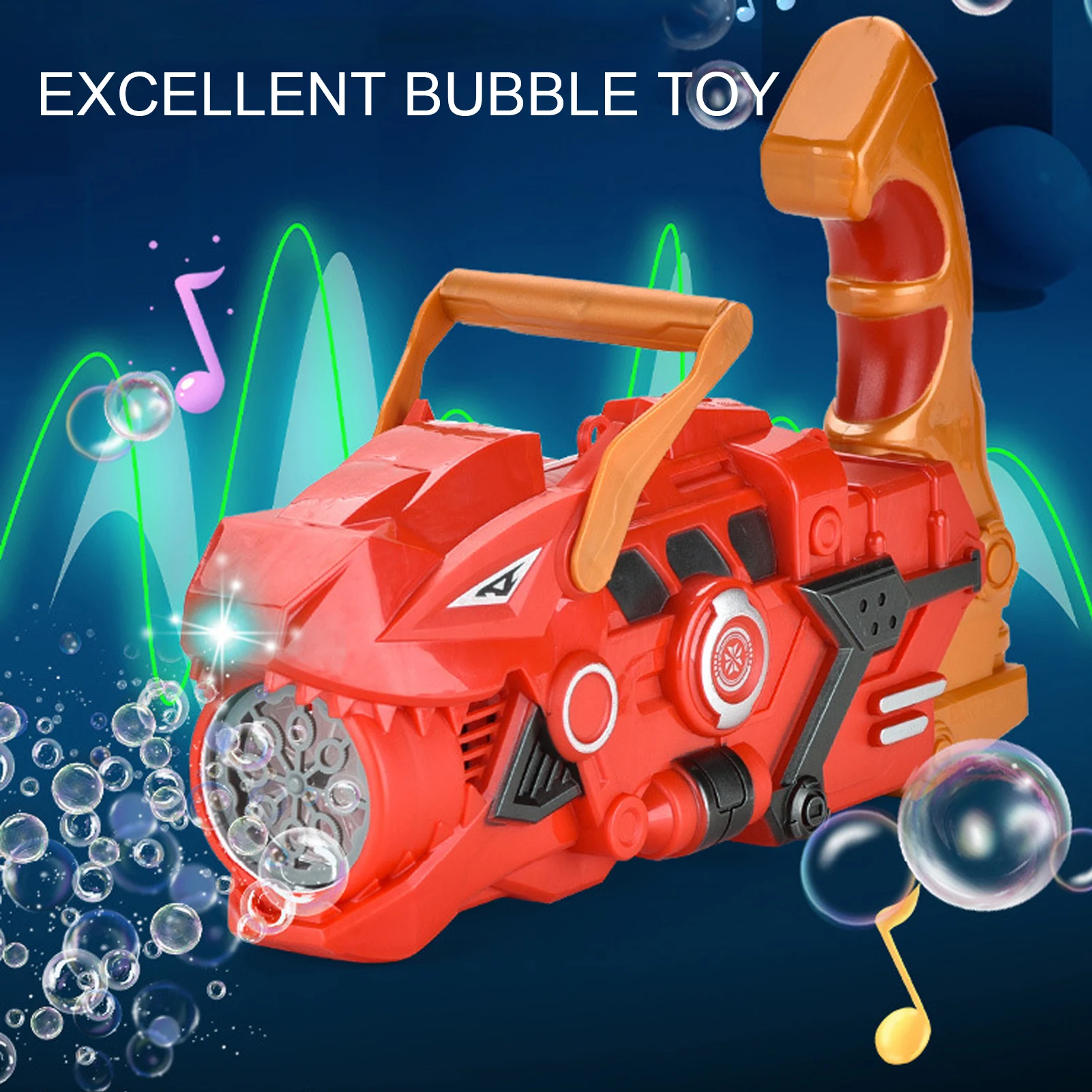 

DIY Gatling Blowing Bubble Machine Children's Dinosaur Bubble Machine Toy Outdoor Children's Toys Gifts For Boys And Girls