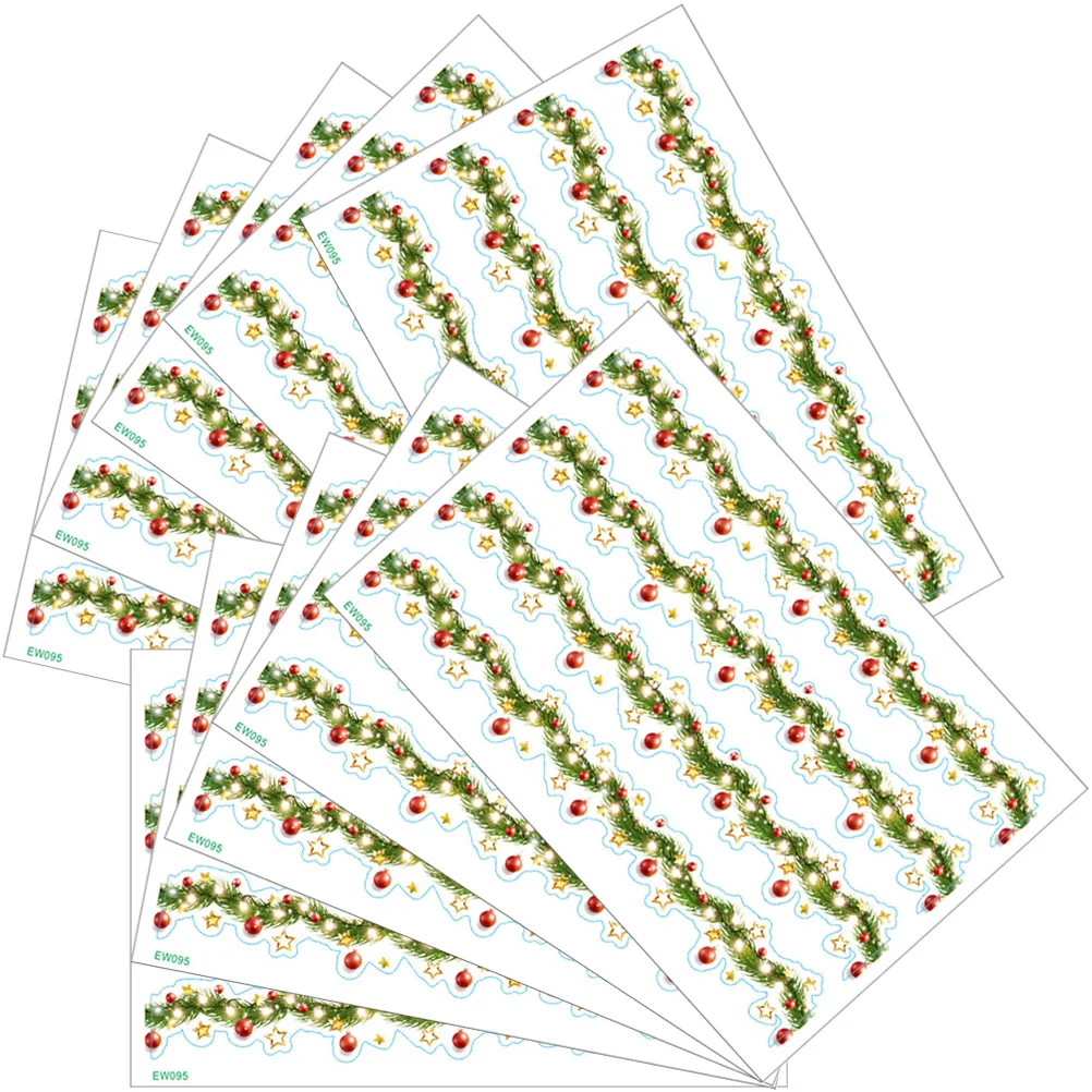 

10 листов, декоративная доска-бюллетень из ПВХ