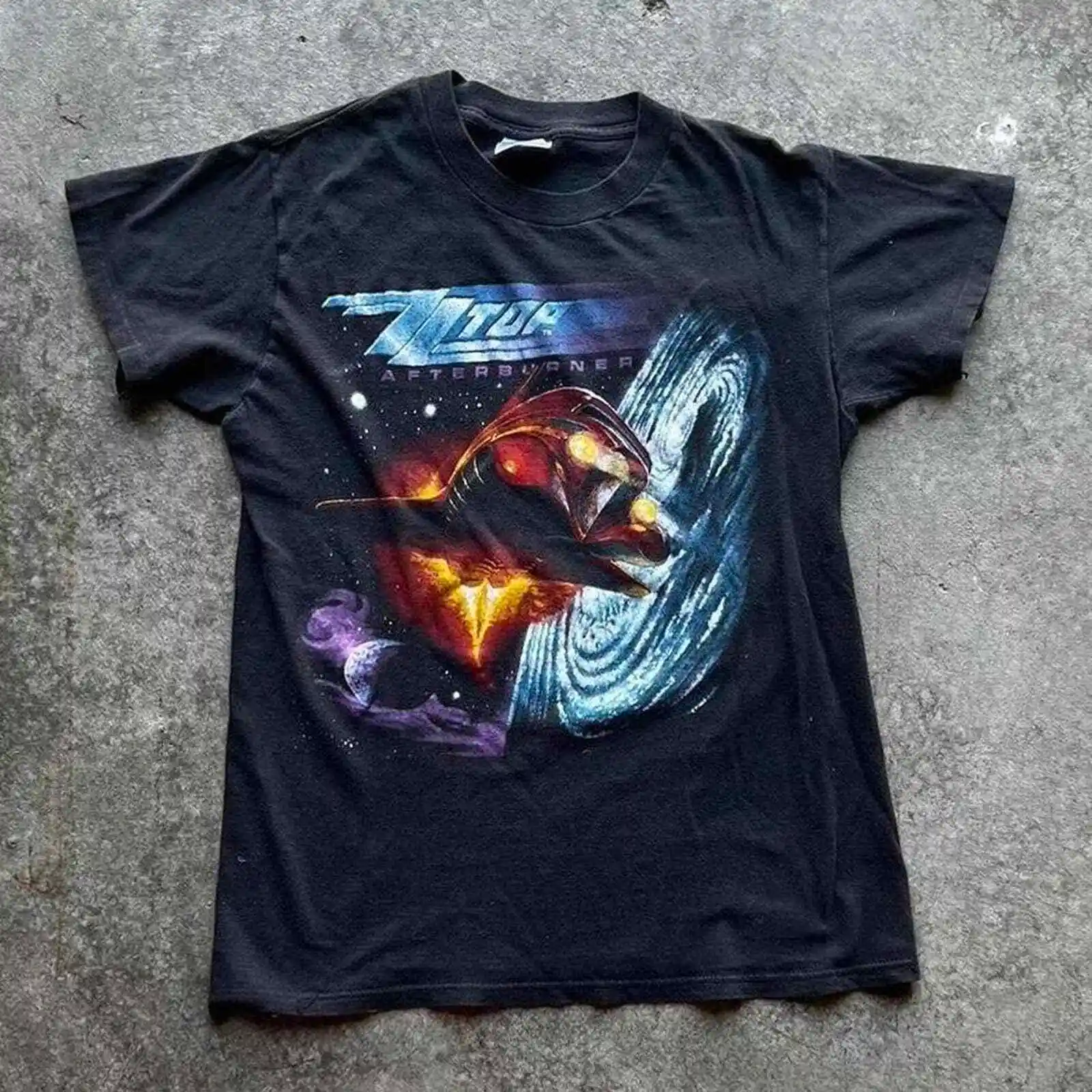 Винтажная футболка ZZ Top Afterburner Band