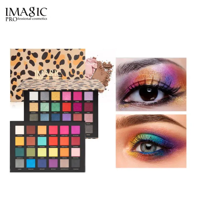 

IMAGIC 48 Colors Eyeshadow Palette Pearlescent Matte Glitter Shiny Eye Shadow Long Lasting Shimmer Pigmented Makeup Cosmetics