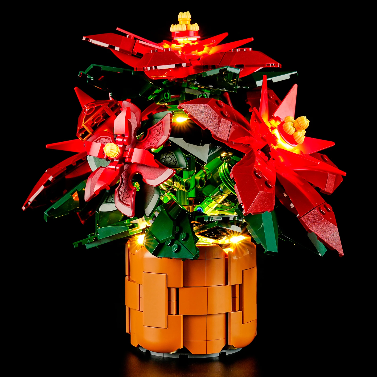 Светодиодный светильник HPROSPER 5 В (без модели) для LEGO 10370 Poinsettia светящиеся