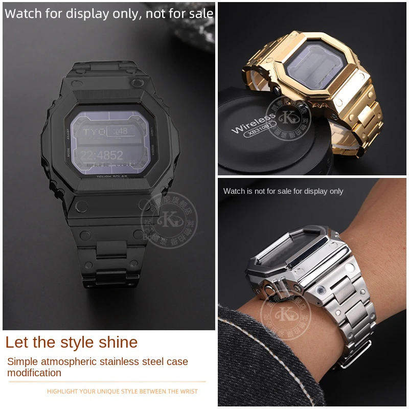 GX56 металлический корпус безель ремешок для Casio G-SHOCk подарок G блок GX-56BB GXW-56 GXW-56BB из