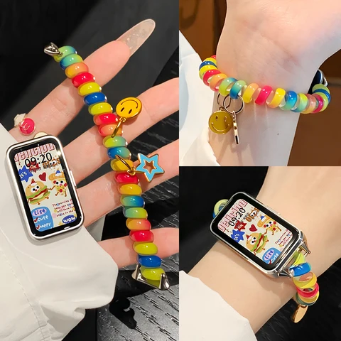 Ремешок I LOVE LUO для Huawei Band 8 9 10