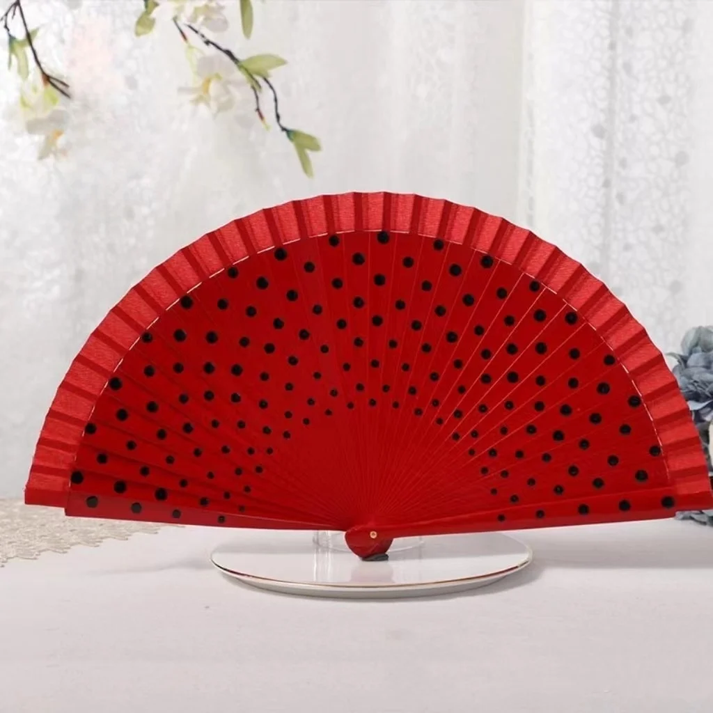 

Многоцветный складной веер