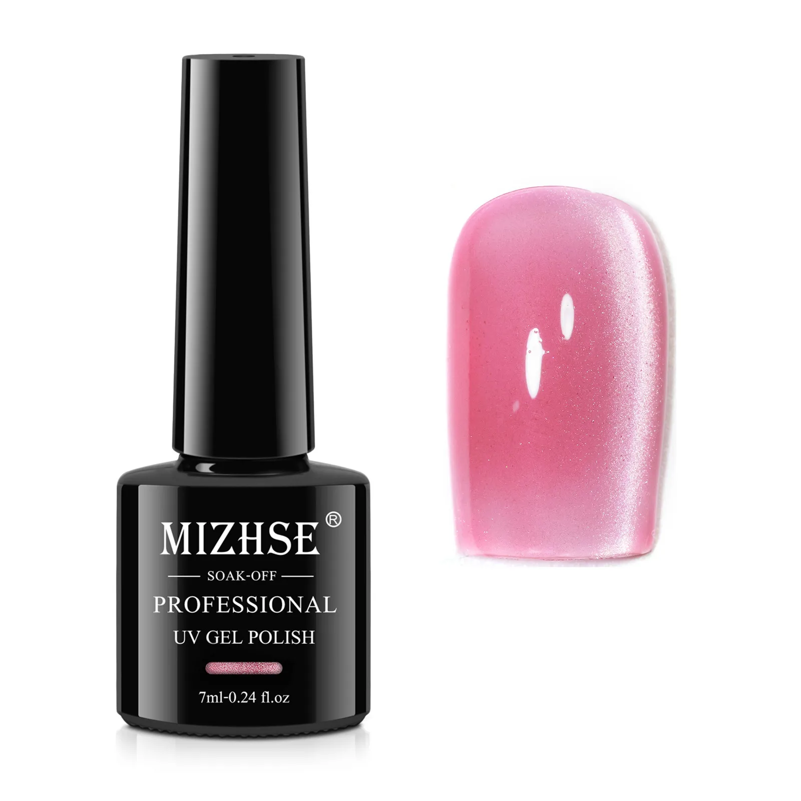 MIZHSE Moonlight Гель-лак кошачий глаз 7 мл Cat Magnetic Gel Soak Off Полуперманентный блестящий