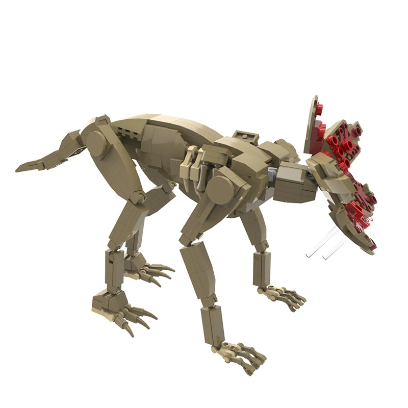BuildMoc Eleven Brickheadz Demodog Монстр строительные блоки Набор для незнакомых вещей Demogorgon