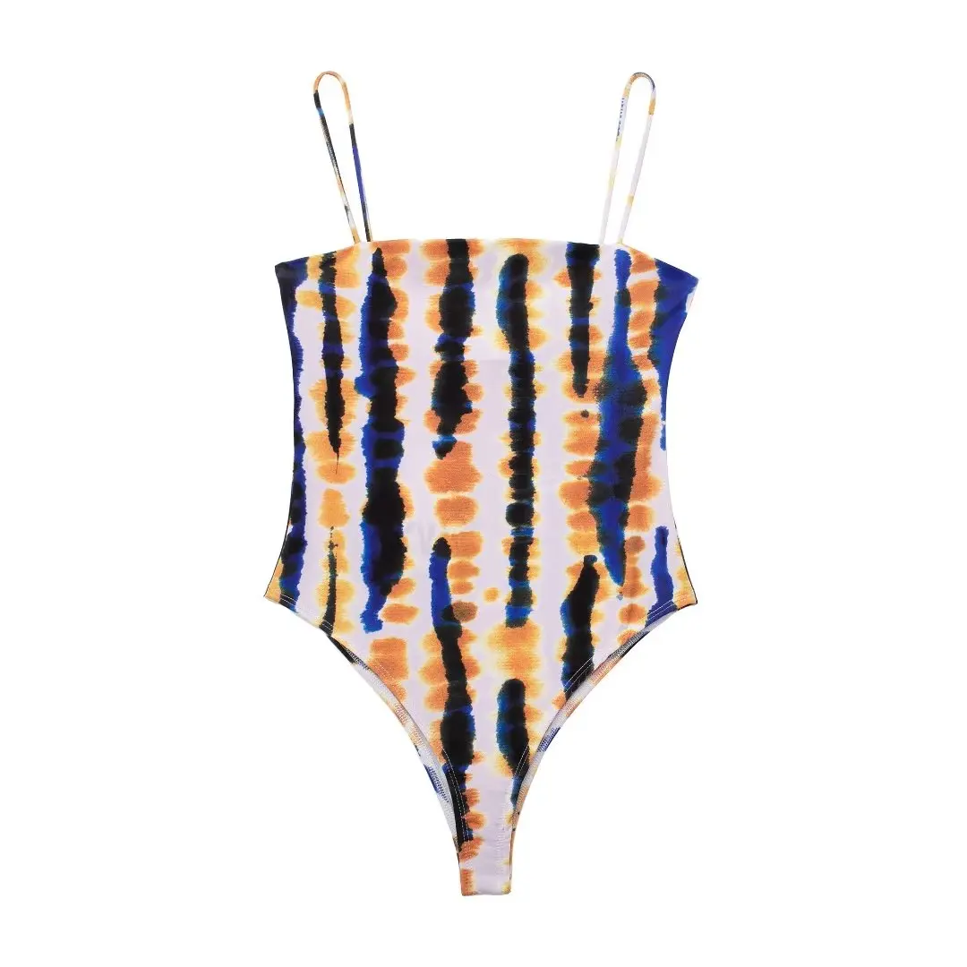 

Traf Women's Bodysuit Bodysuits Solid One Piece Skims Retro Backless Top Shapewear Summer Shoulder Off Bodice Halter Top Hose