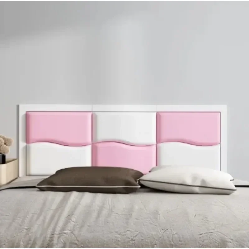 K889 The new modern soft bag headboard self -stick wall sticker