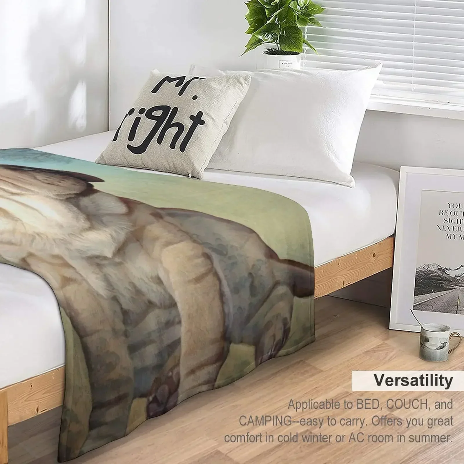 Одеяло для щенков Shar Pei декоративные одеяла