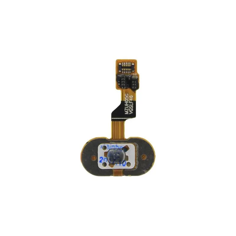 Шлейф для Meizu M3s mini на кнопку Home в сборе с толкателем (черный) замена запасной новый