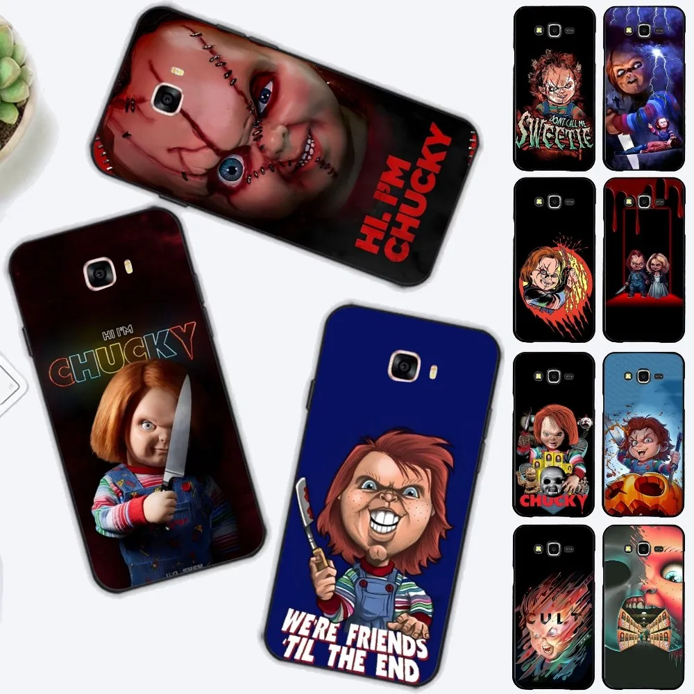 H-Horror Movie S-Scary C-Chucky D-Doll Phone Case For Samsung J 7 plus 7core J7 neo J6 prime J4 J5 Mobile Cover