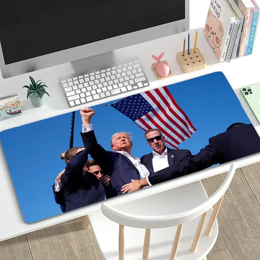 Игровой коврик Дональд Трамп 2024 Настольный голосовой голос от Бога аниме