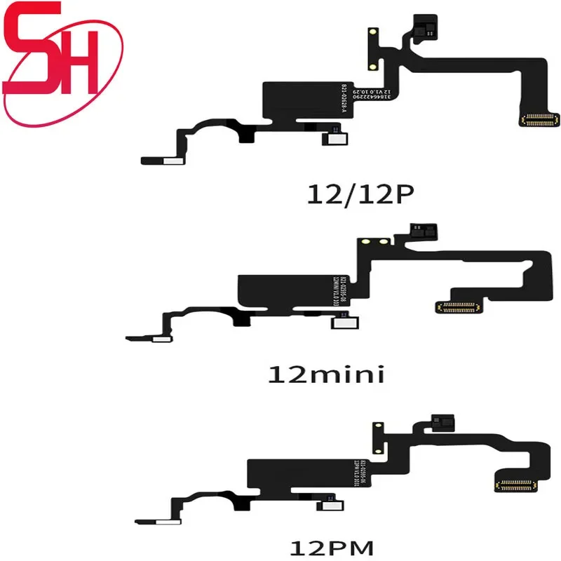 

Плата JC V1SE приемник FPC для обнаружения наушников прожектор гибкий для iPhone X-13 Pro Max датчик освещенности наушников Динамик гибкий кабель