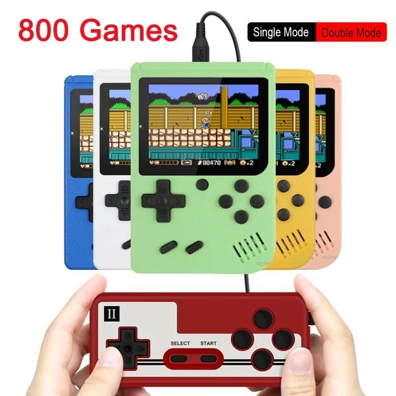 

2022NEW IN 1 Retro Video Game Console Handheld Game Player Portable Pocket TV Game Console AV Out Mini Handheld Player for Kids