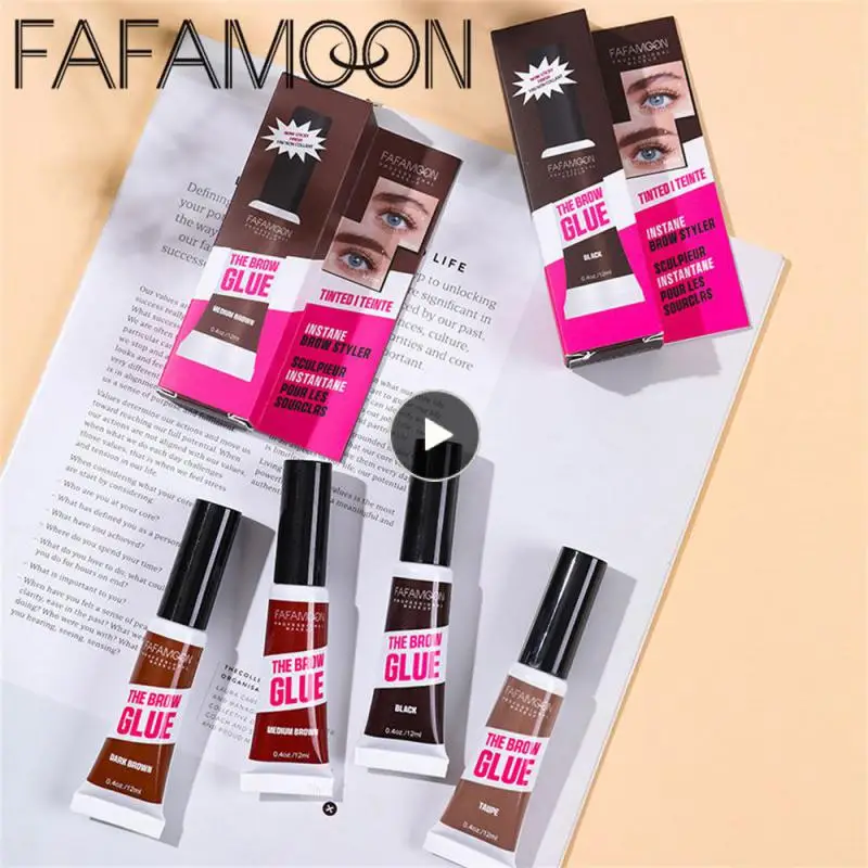 

Eyes Makeup Cosmetic Eyebrow Enhancer Natural 3d Shaping Long-lasting Coloring 12ml Eyebrow Gel Waterproof Anti-sweat