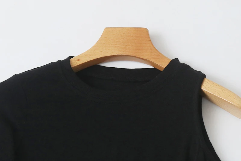 Рубашка с длинным рукавом и круглым вырезом весна-осень новинка эластичный