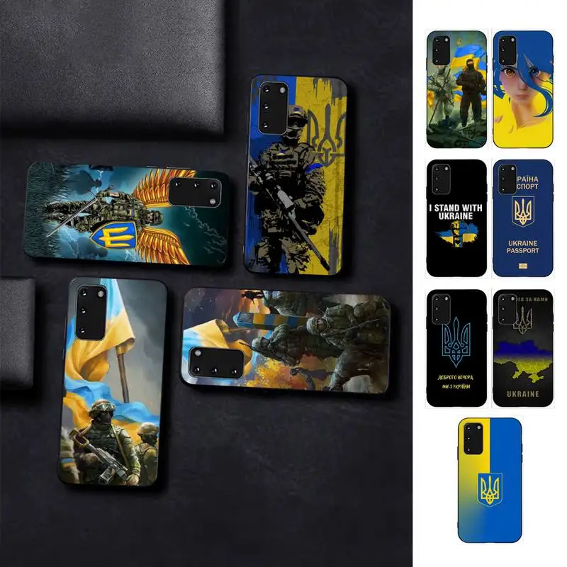 

Ukraine Flag Phone Case for Samsung S10 21 20 9 8 plus lite S20 UlTRA 7edge